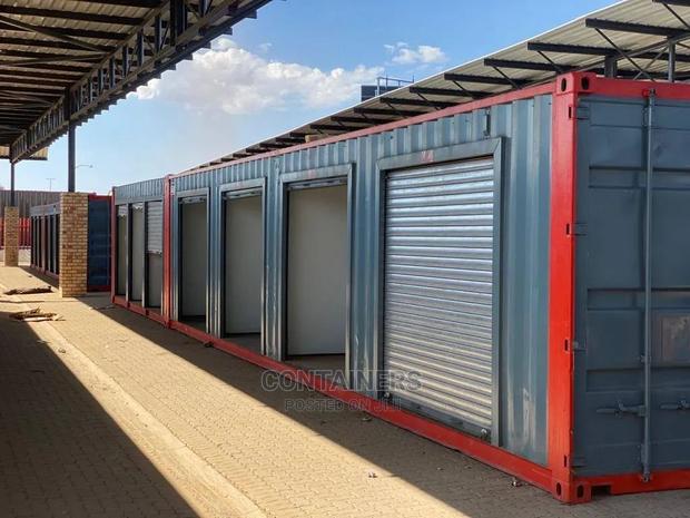 40ft Container Fabricated Into Stalls