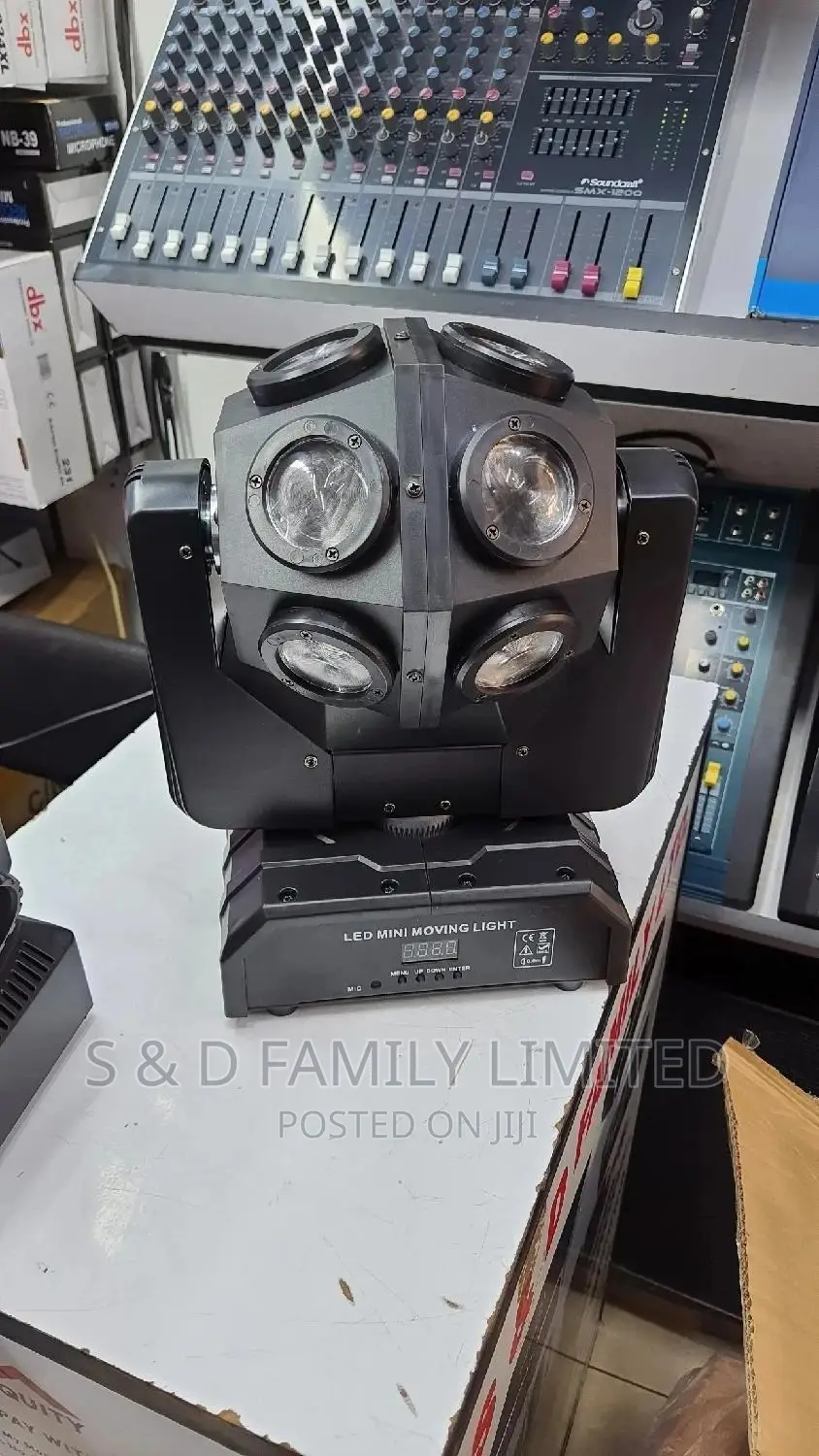 Moving Single Head LED Lights