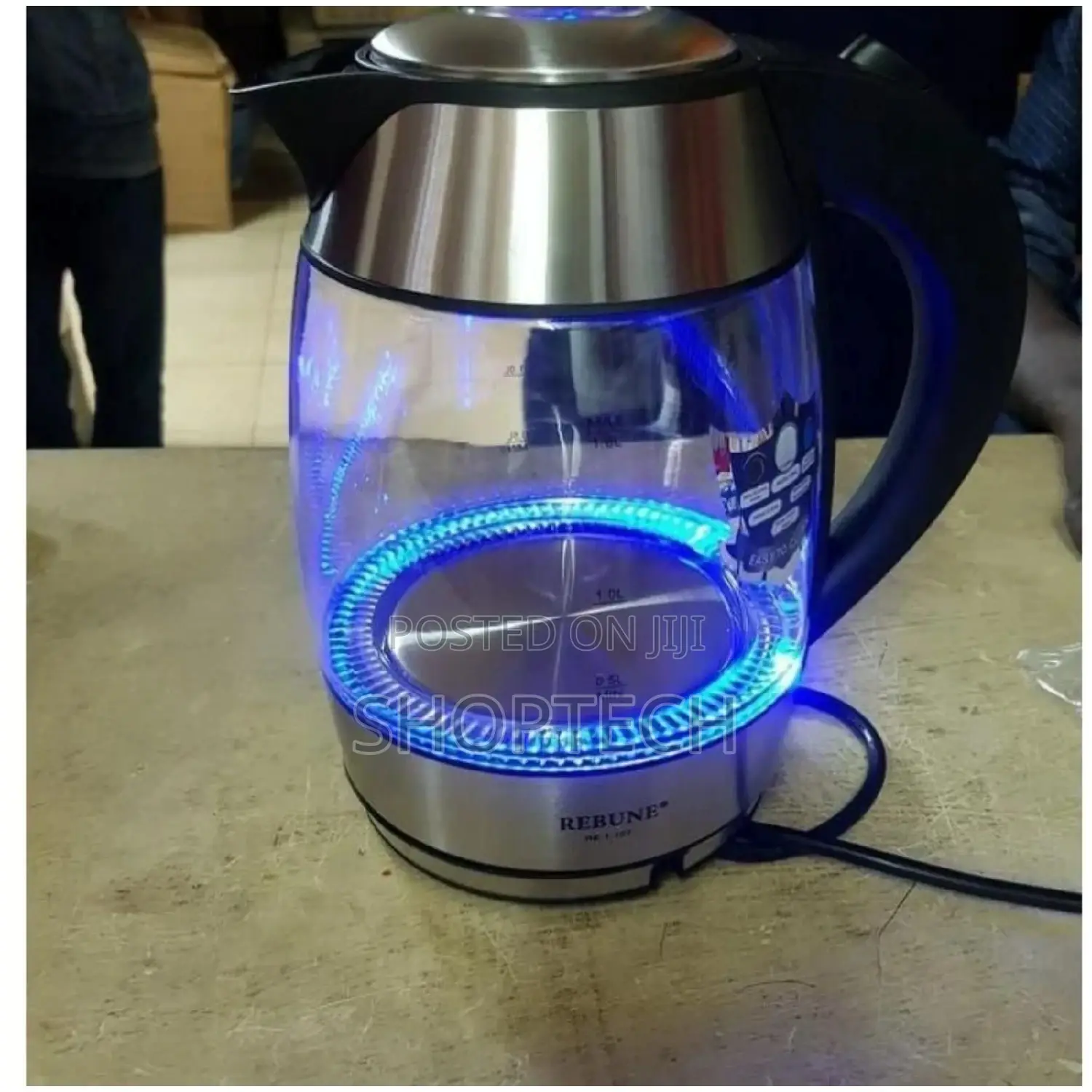 Brand New 1.8 Litres Rebune Glass Kettle