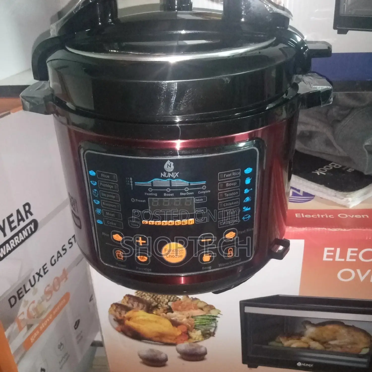 5.0 Litres Nunix Electric Pressure Cooker.