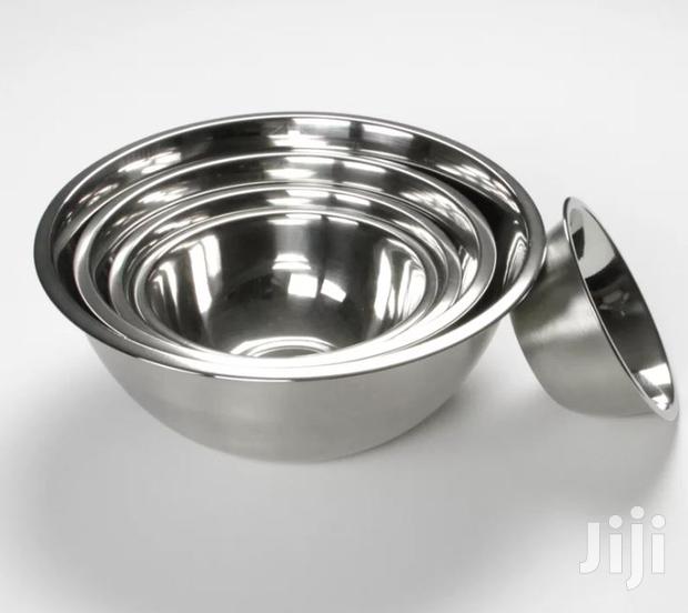Stainless Steel Bowls for Mixing Food Preparation, Serving