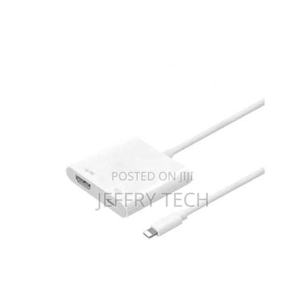 8pin Lightning to Digital Av Adapter Hdmi Cable for iPhone - thumbnail 3