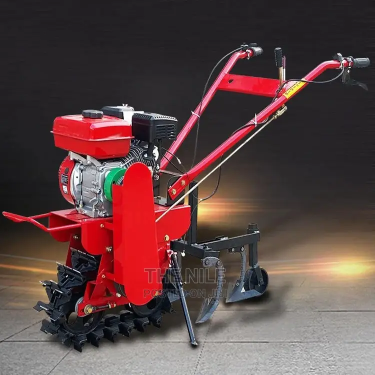 Hand-Held Tiller Chain Furrowing Plow