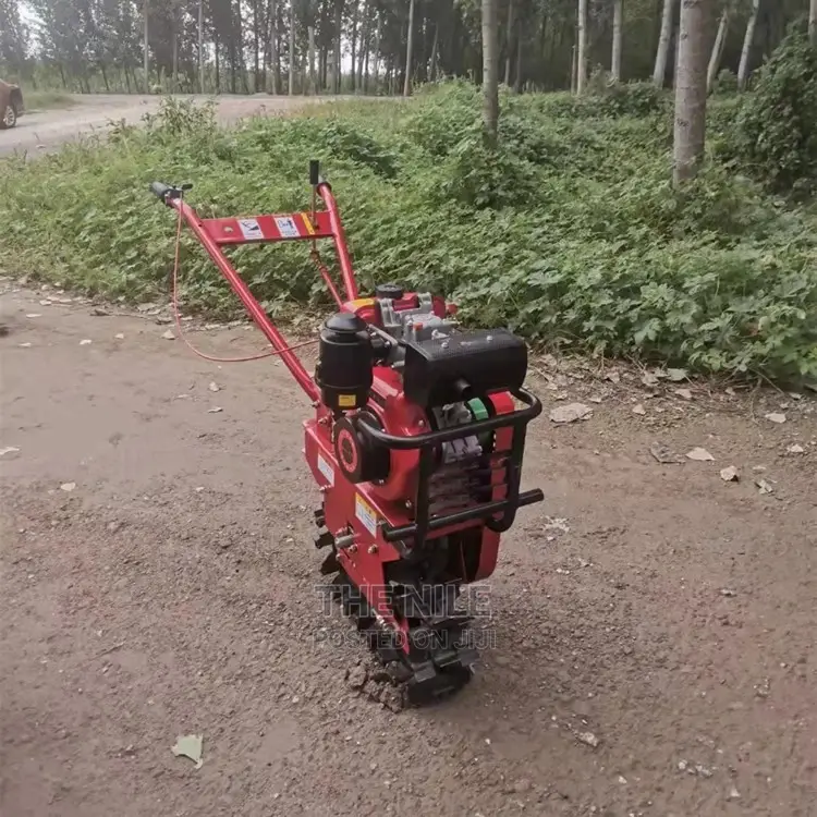 Hand-Held Tiller Chain Furrowing Plow