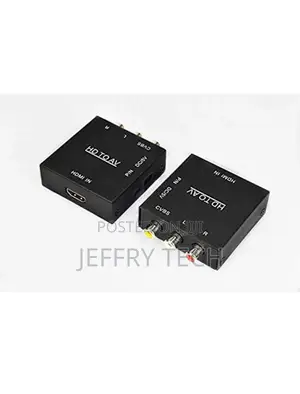 Microware Mini 1080P HDMI to Av Converter 3rca Cvbs Composit