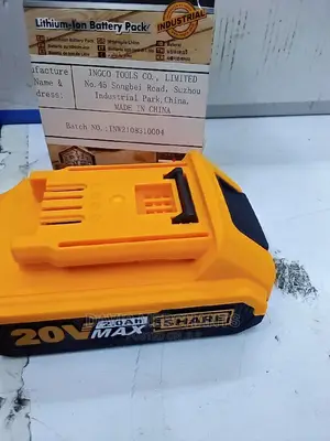 Ingco Lithium Ion Batteries 20v