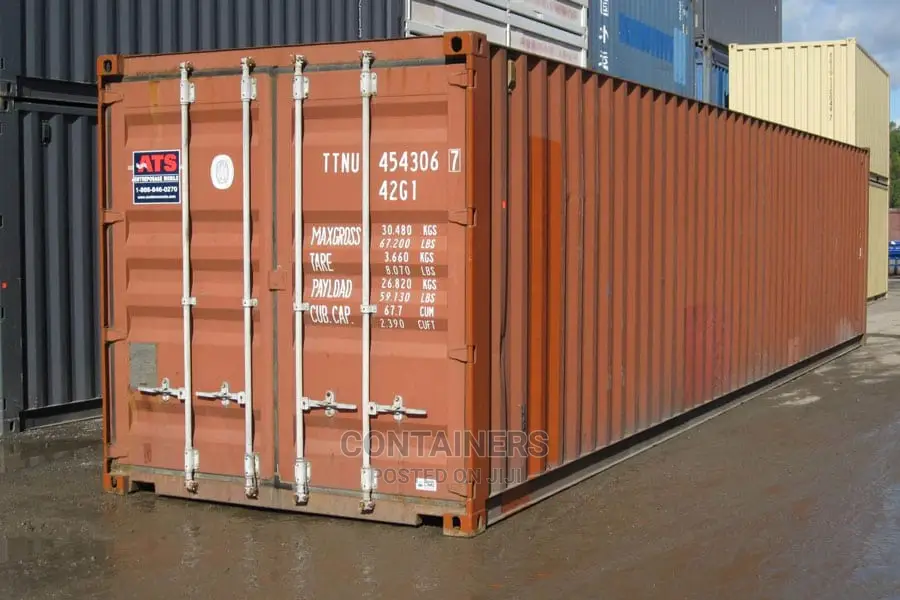 One Trip Shipping Container Available