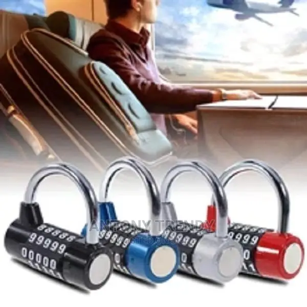 Combination Padlock 5digital Code Lock for Suitcase.