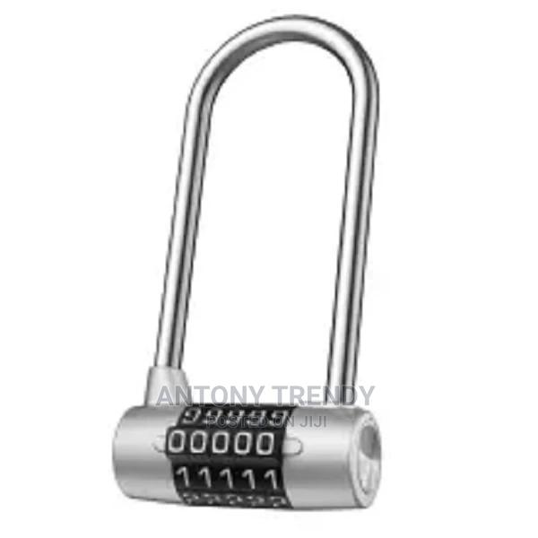 5 Digit Combination Lock Waterproof Security Padlock.