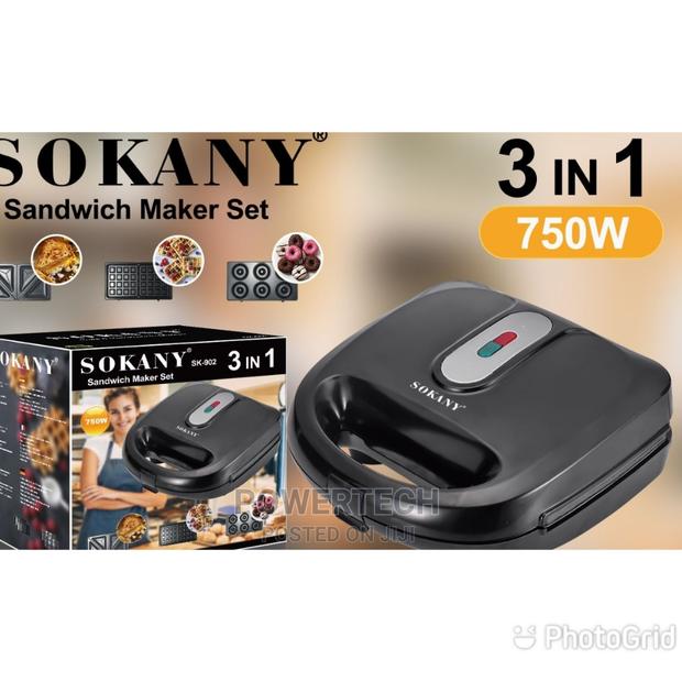 3 in 1 Sandwich Maker -Sokany - main view