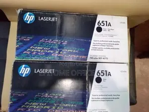 Authentic HP 651A Black Toners