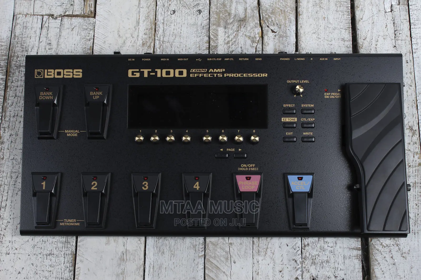 Boss GT100 Multi Effects Board