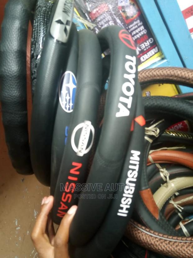 Branded Steering Wheel Cover