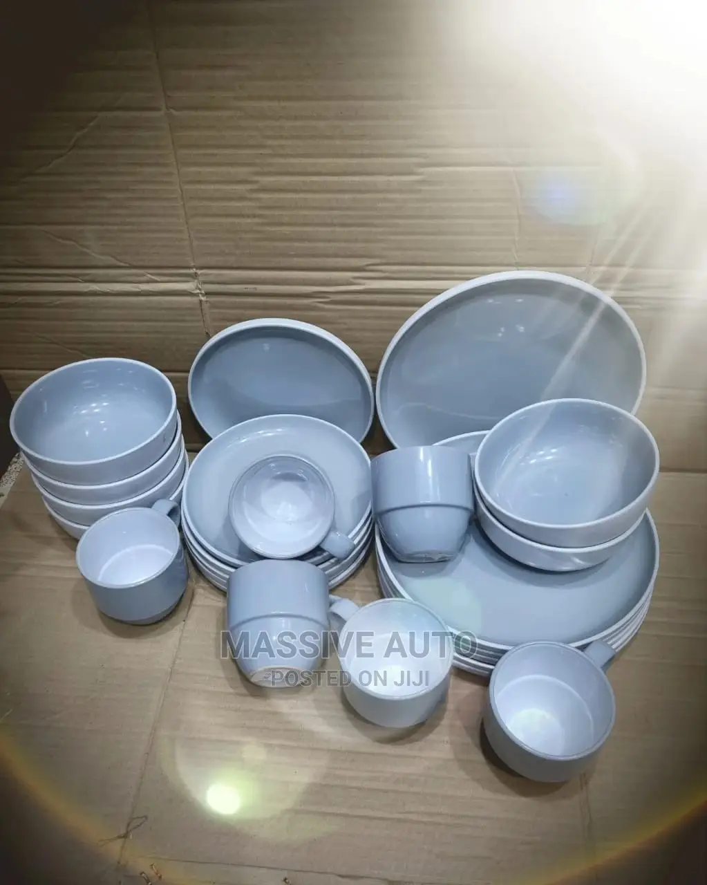 Light Grey 24pcs Dinner Set