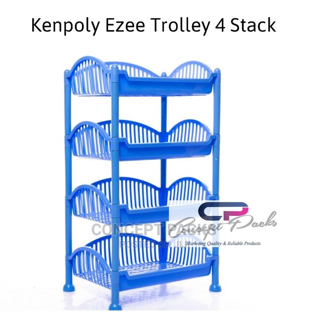 Kenpoly Ezee Trolley 4 Stack