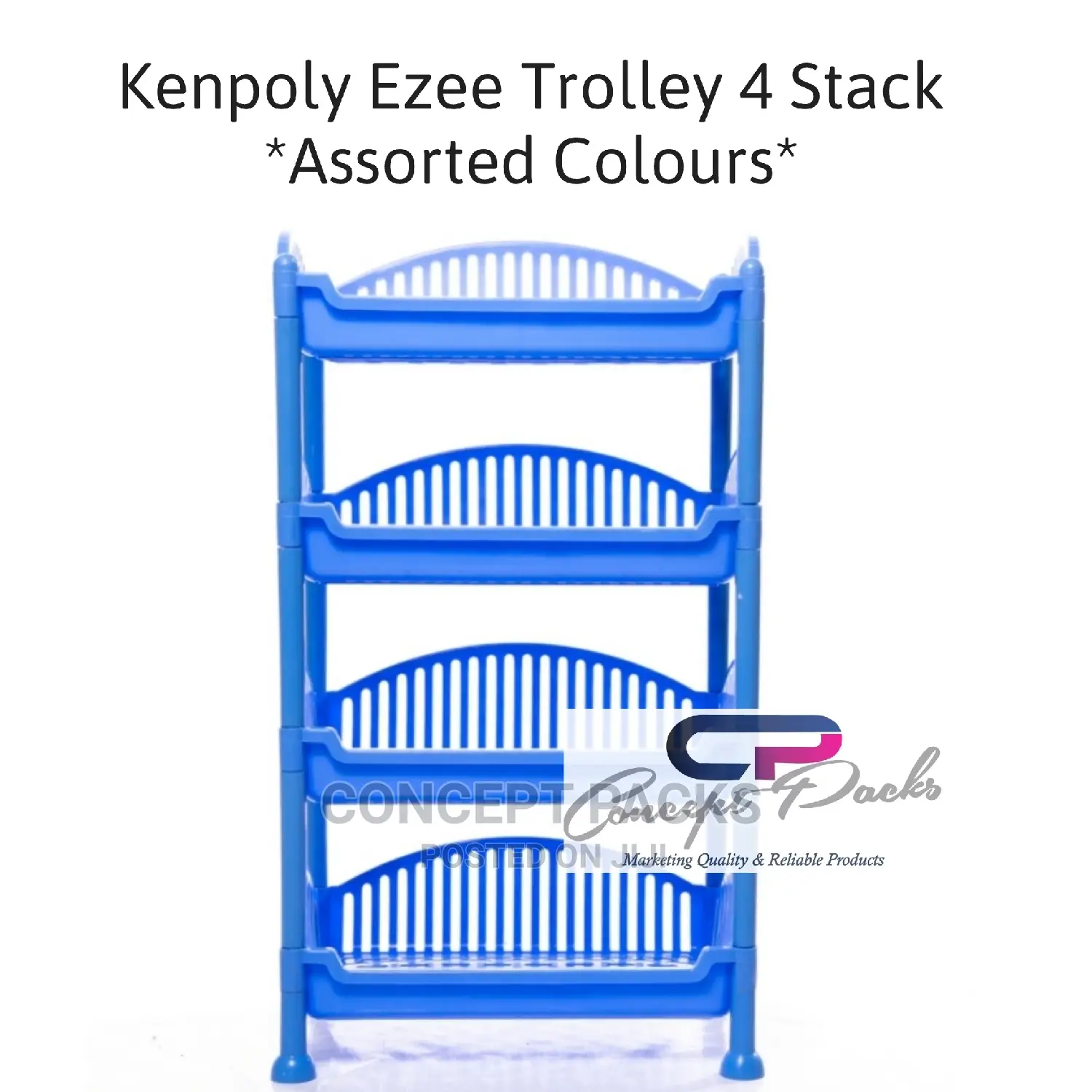 Kenpoly Ezee Trolley 4 Stack