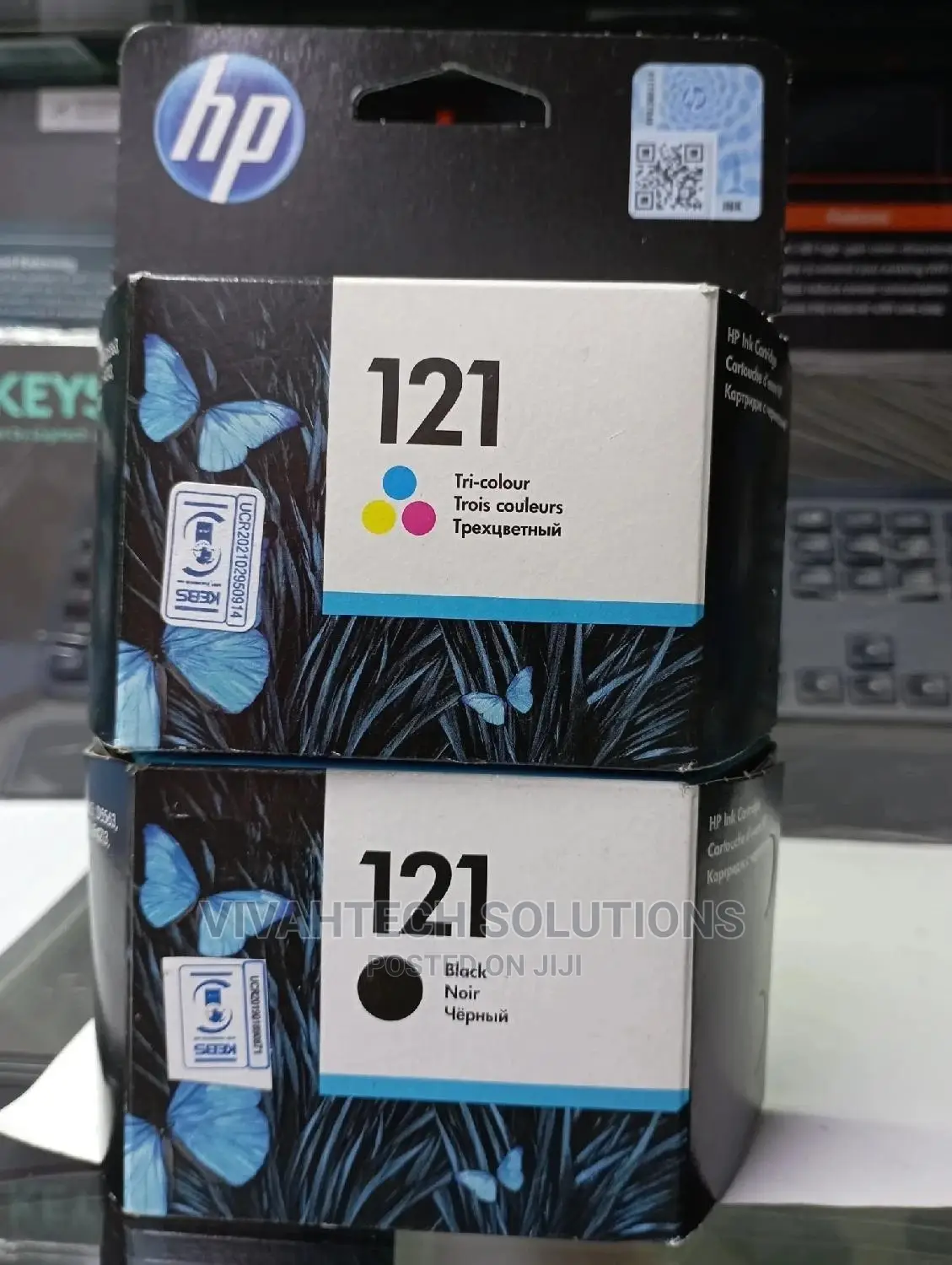 HP Cartridge 121 Color and Black