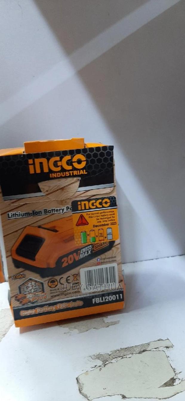 Ingco Lithium Ion Battery 20v - thumbnail 2
