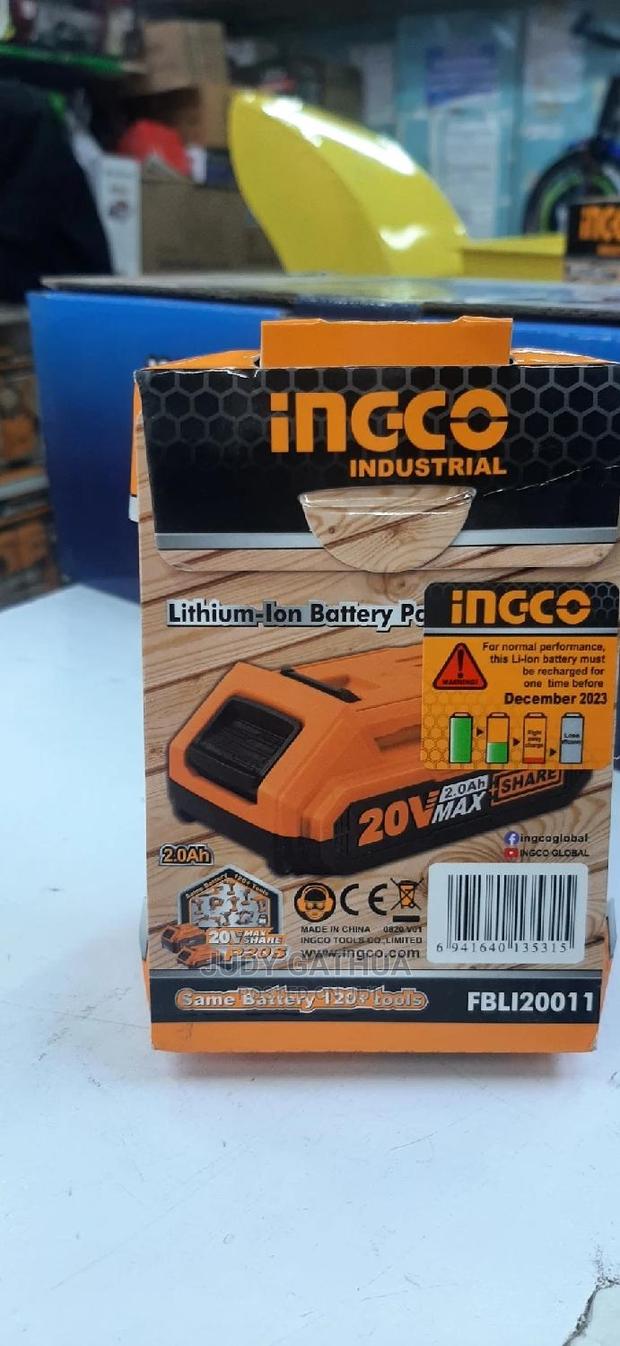 Ingco Lithium Ion Battery 20v