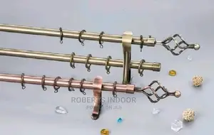3m Single Extendable Curtain Rod