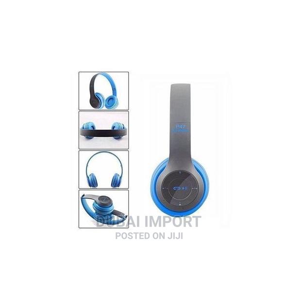 P47 Wireless Headphones With Memorycard Slot - thumbnail 3