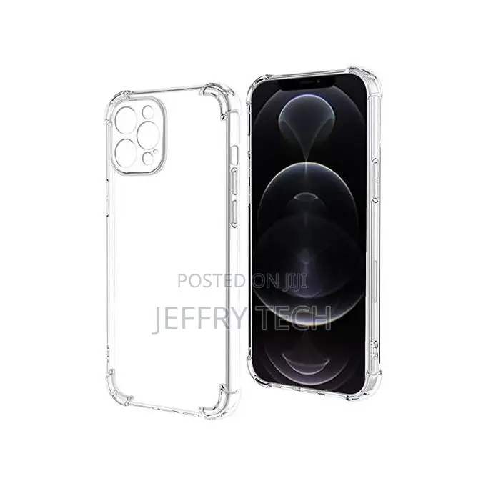iPhone 12 Pro Max (6.7 Inch) Transparent Clear TPU Shock Pro