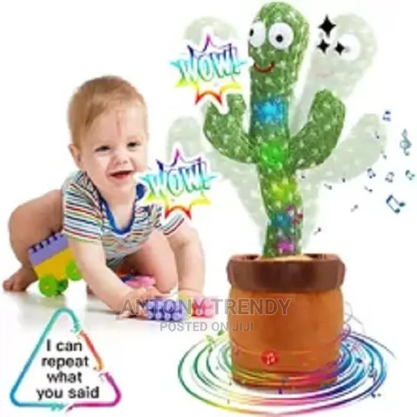 Lovely Talking Toy Dancing Cactus Doll.