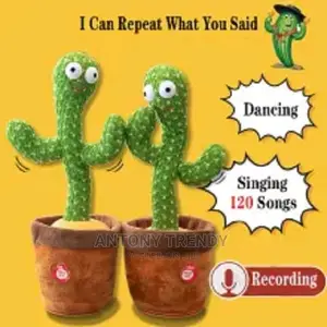 Amazing Talking Toy Dancing Cactus Doll.