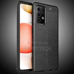 Autofocus for Samsung Galaxy A72 Litchi Carbon Fiber Case An