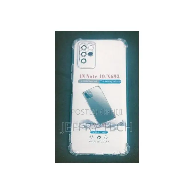 Infinix Note 10 - X693 Cover Silicone Transparent TPU Protec