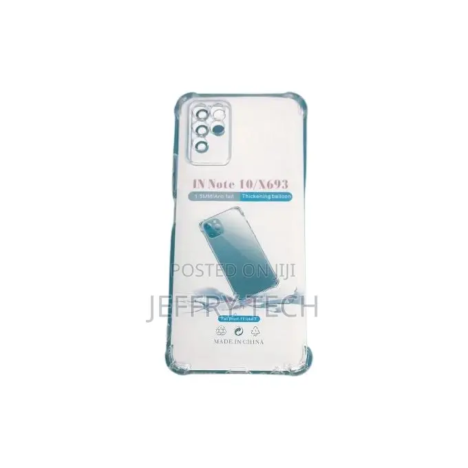 Infinix Note 10 - X693 Cover Silicone Transparent TPU Protec