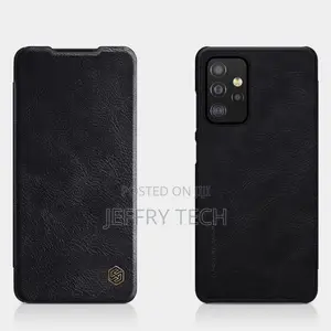 Nillkin for Samsung Galaxy A52 Qin Series Leather Case - Bla