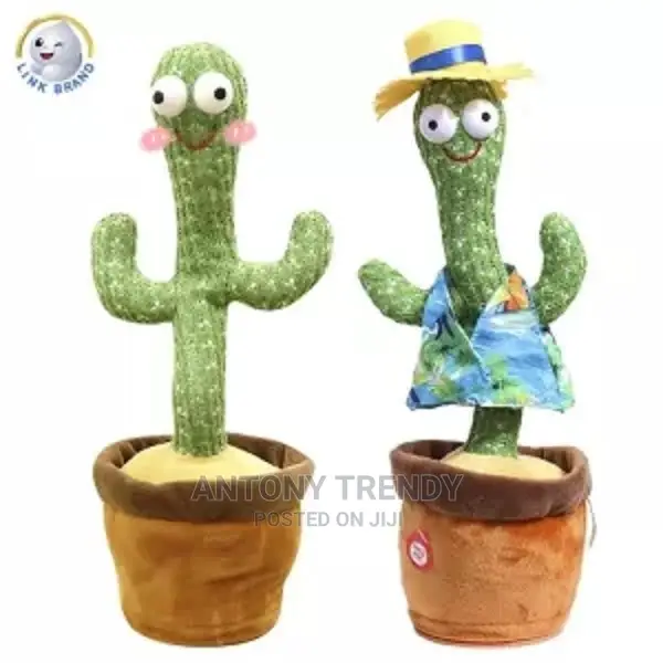 Adorable Cactus Plush Toy.