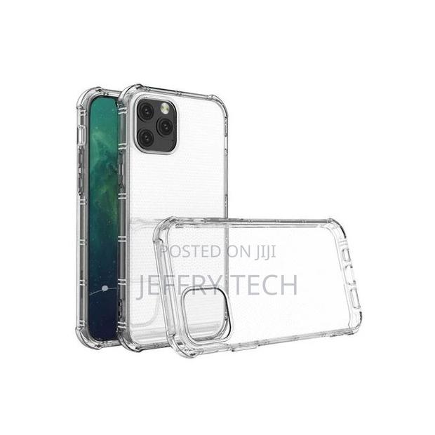 iPhone 12 Straight Edge Dual Bone-Bits TPU Clear Case - main view