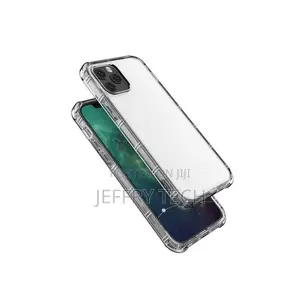 iPhone 12 Straight Edge Dual Bone-Bits TPU Clear Case
