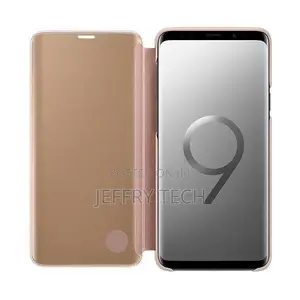 Samsung Galaxy S9 Plus Clear View Cover - Gold