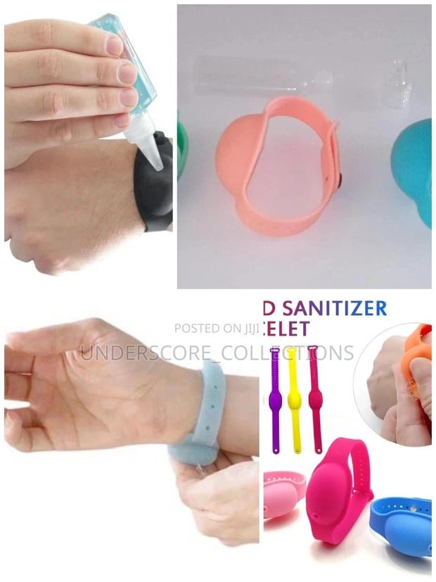 *Silicon Sanitizer Wrists Bands - main view