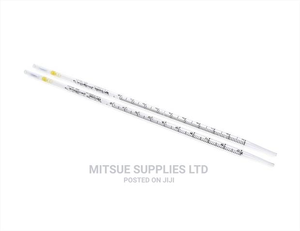 A Set of 10 Pipette Graduated 5ml Class B ( Borosil) - main view