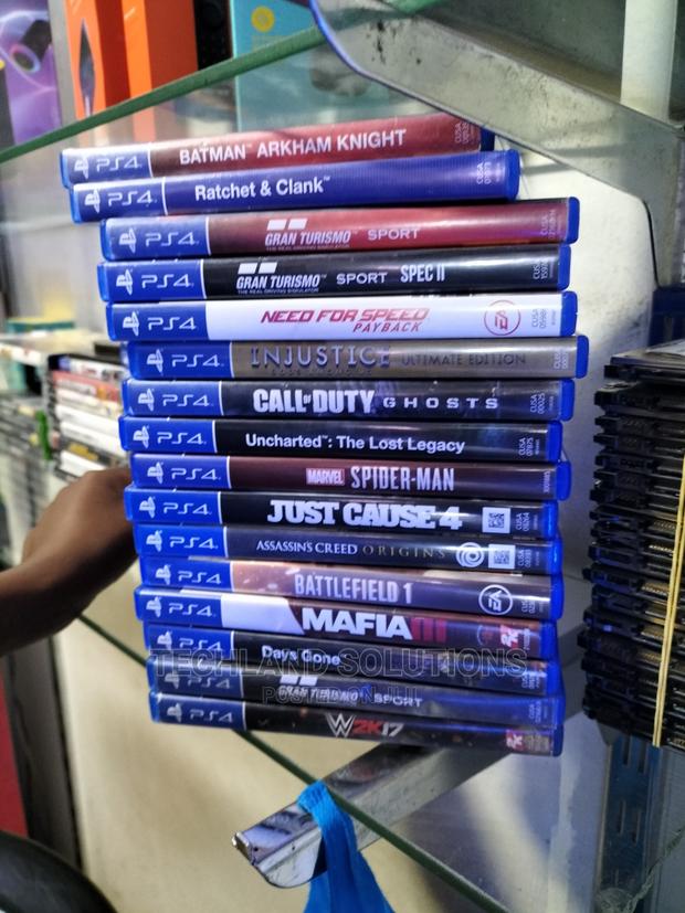 Used Playstation 4 Games - main view