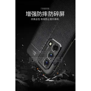 Autofocus for Oppo A95 4G Litchi Carbon Fiber Case Anti Prot