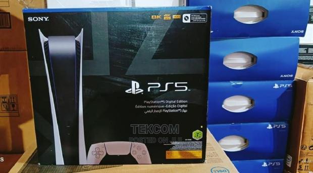 Playstation 5 Digital Edition Console PS5 - main view