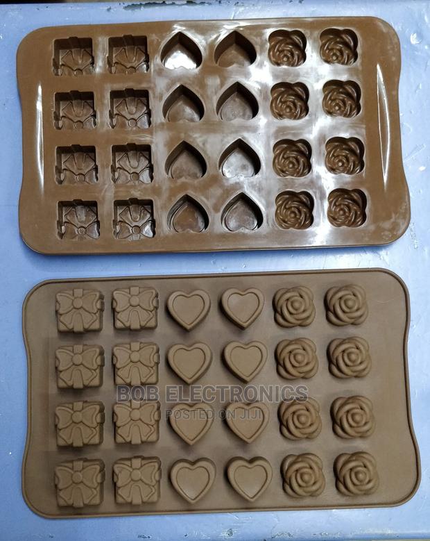 Mixed Shapes Chocolate Molds - main view