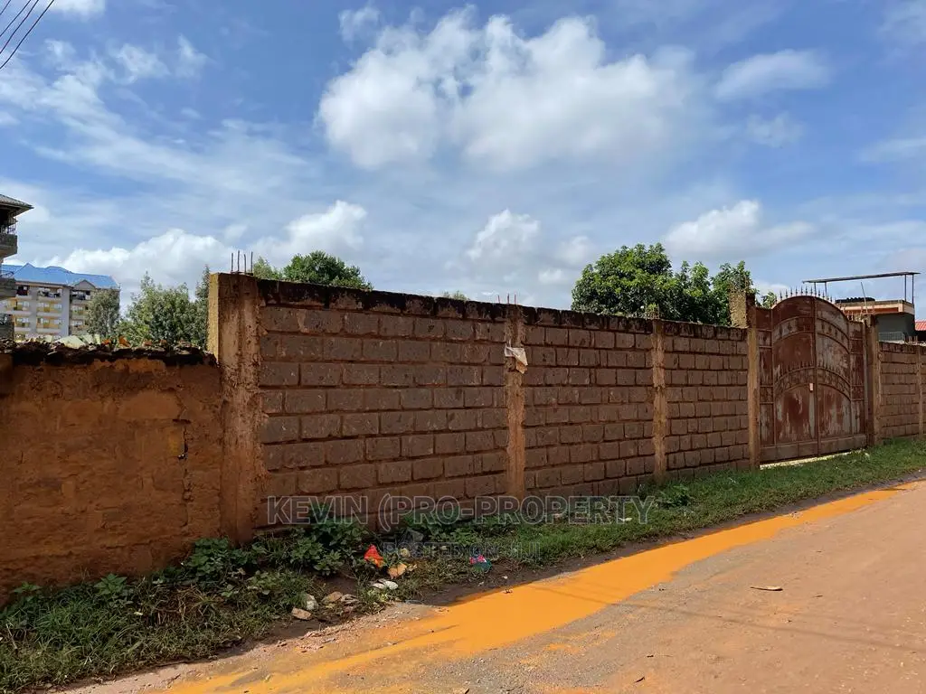 Prime Commercial Plot for Sale in Kinoo (Along Waiyaki Way).