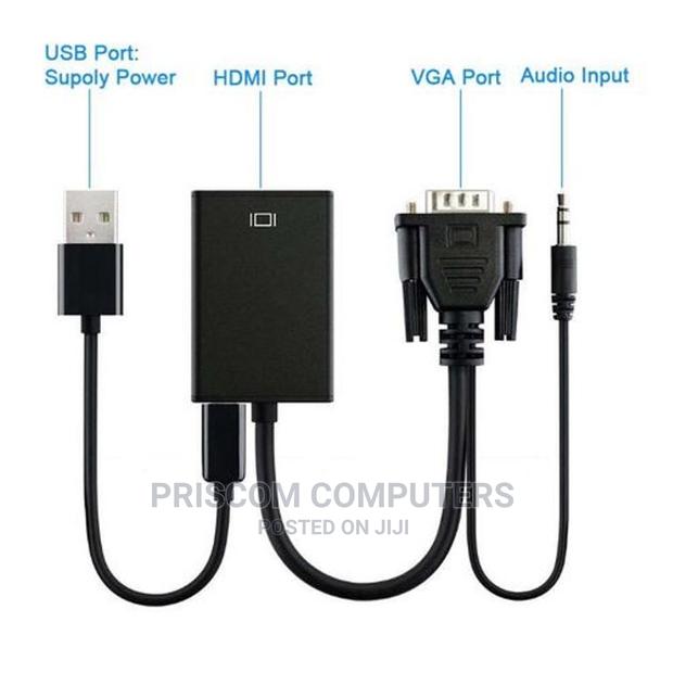 Vga to Hdmi Cable Converter Adapter