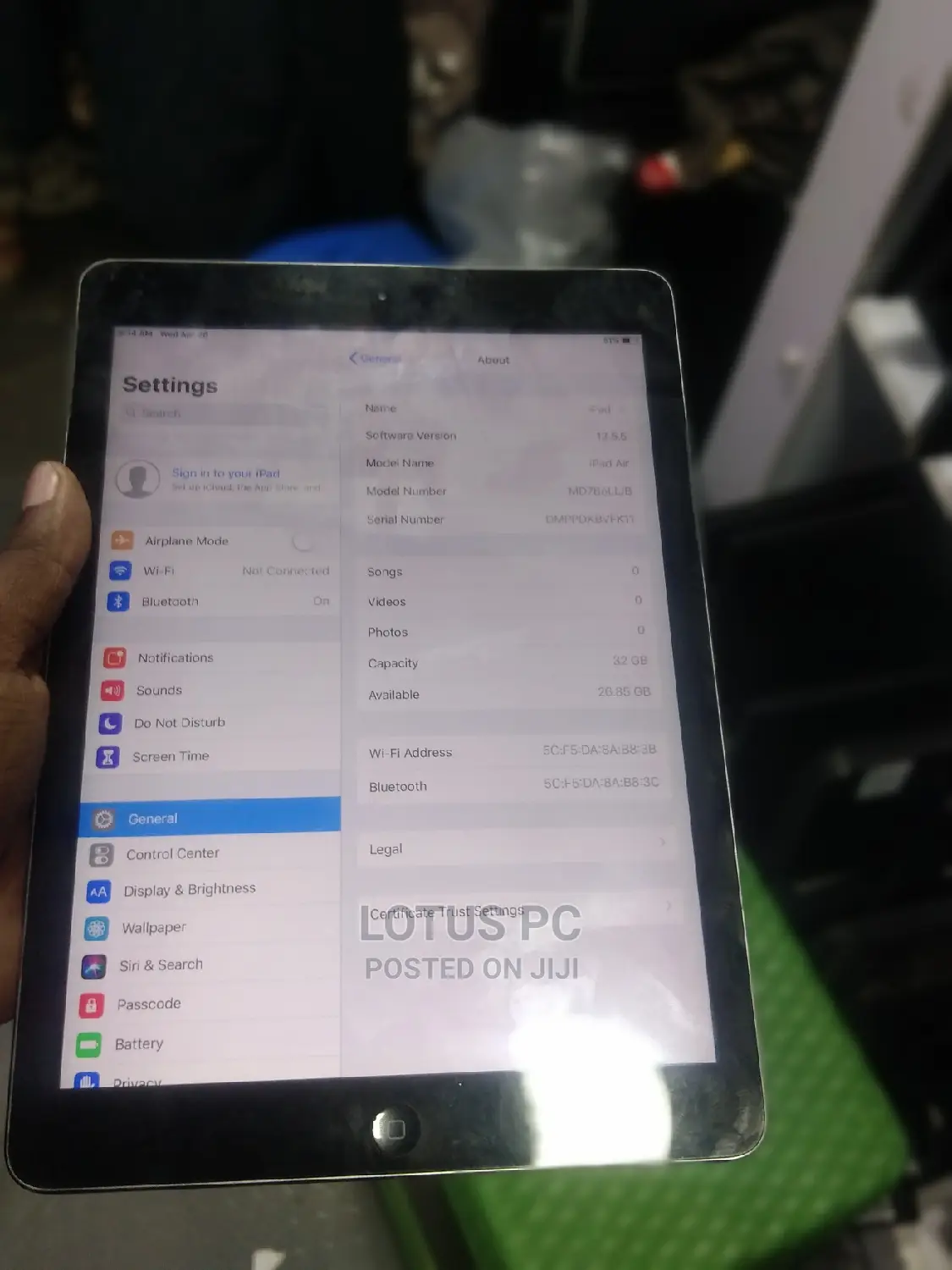 Apple iPad Air 2 32 GB Silver