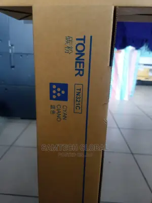 Quality Tn 321 Cyan Original Toner