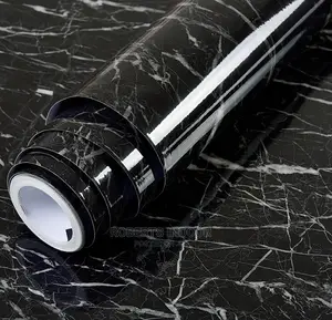 Black Marble Contact Paper