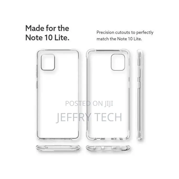 Anti-Burst Silicone Cover for Samsung Galaxy Note 10 Lite -