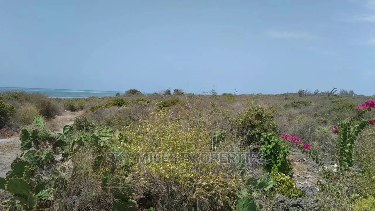 4.5 Acres Sandy Beach on Sale at Malindi.