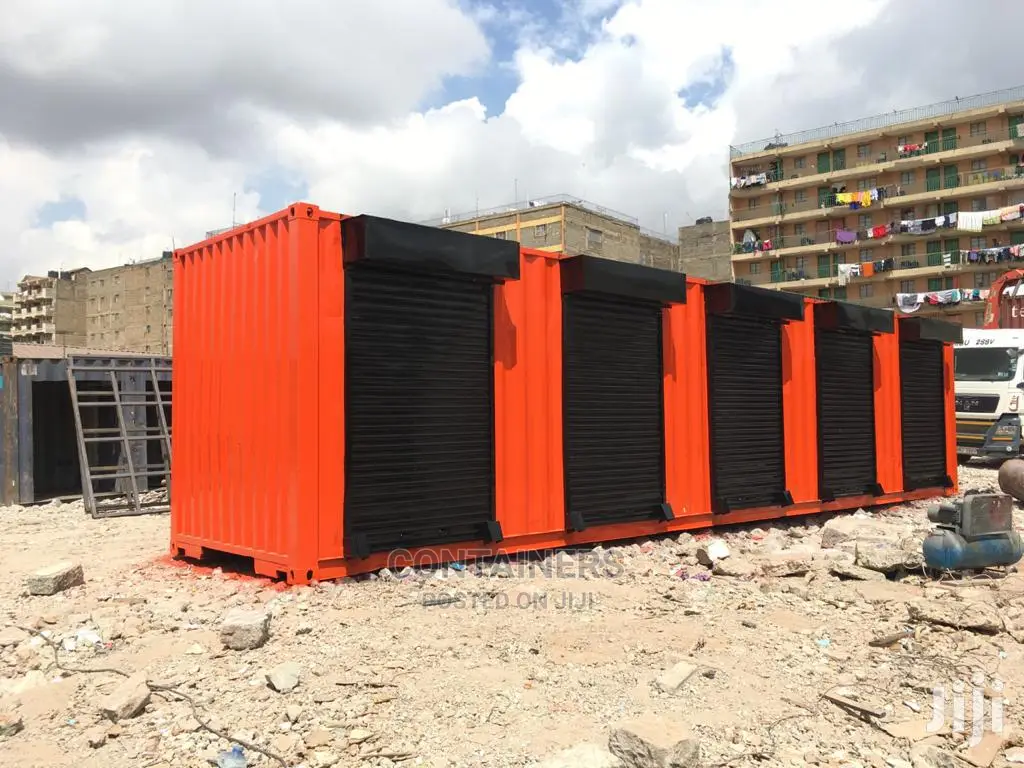 Modular Shipping Container Stalls